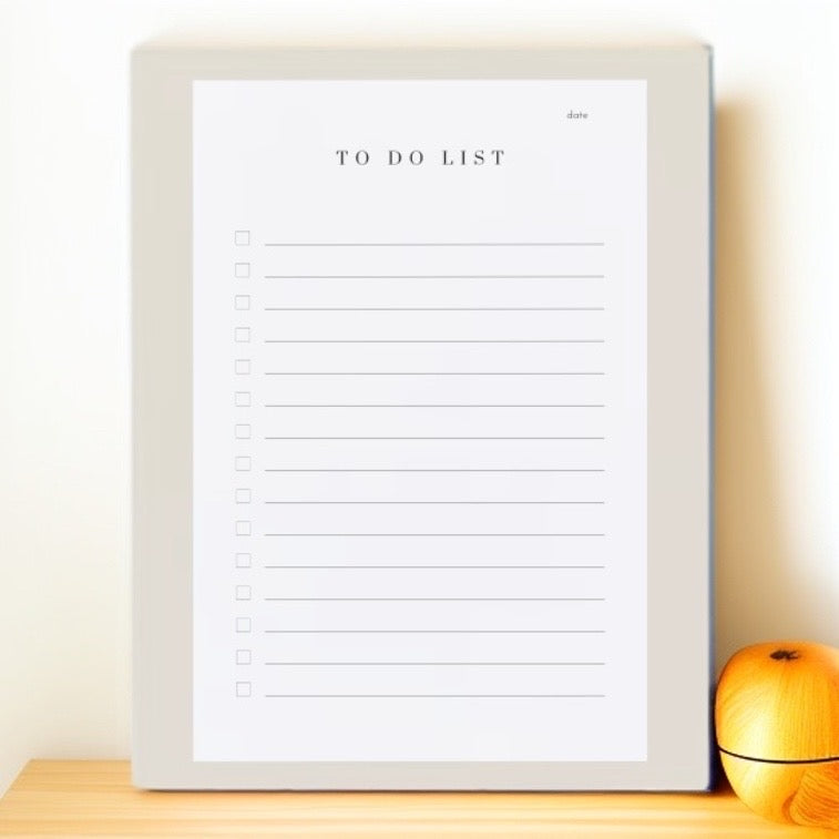 Classic To-Do List Notepad