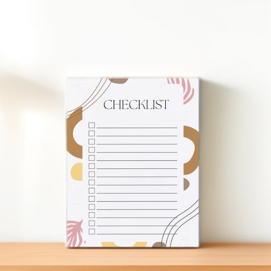 Elegance Checklist Pad